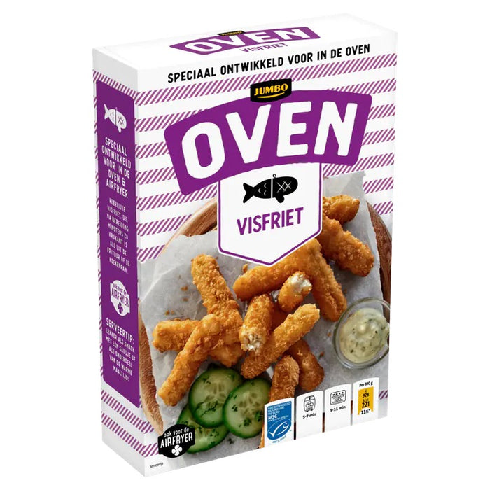 Jumbo Frozen Oven Fish Fries , 300 gr
