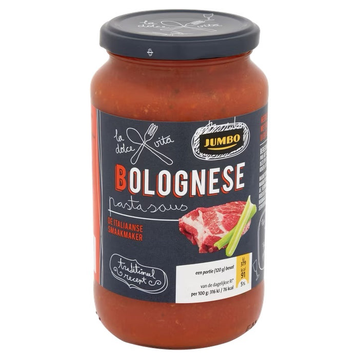 Jumbo Bolognese Pasta Sauce , 620 gr