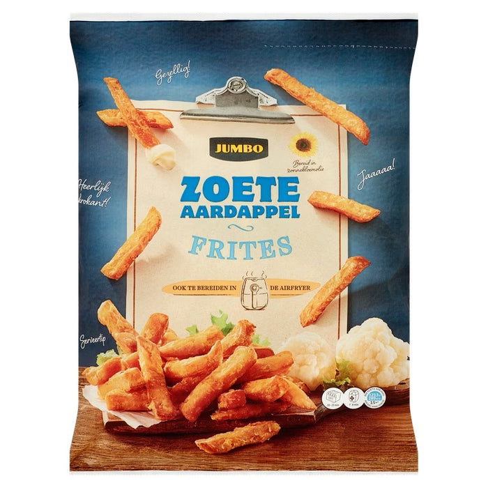 Jumbo Frozen Sweet Potato Fries, 600 gr