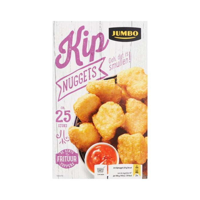 Jumbo Frozen Chicken Nuggets, 25 ct
