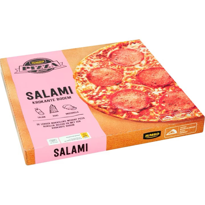Jumbo Frozen Pizza Salami, 438 gr