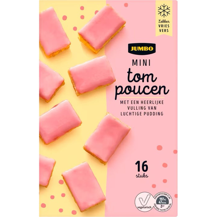 Jumbo Frozen Mini Tompuecen Pastry, 220 gr