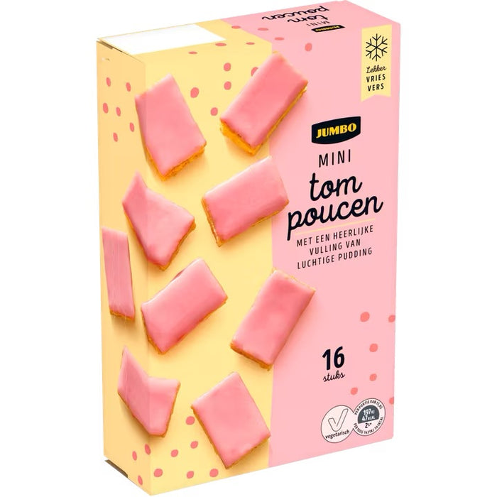 Jumbo Frozen Mini Tompuecen Pastry, 220 gr