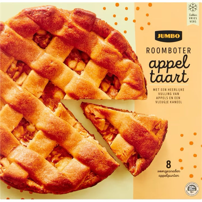 Jumbo Frozen Butter Apple Pie , 1100 gr