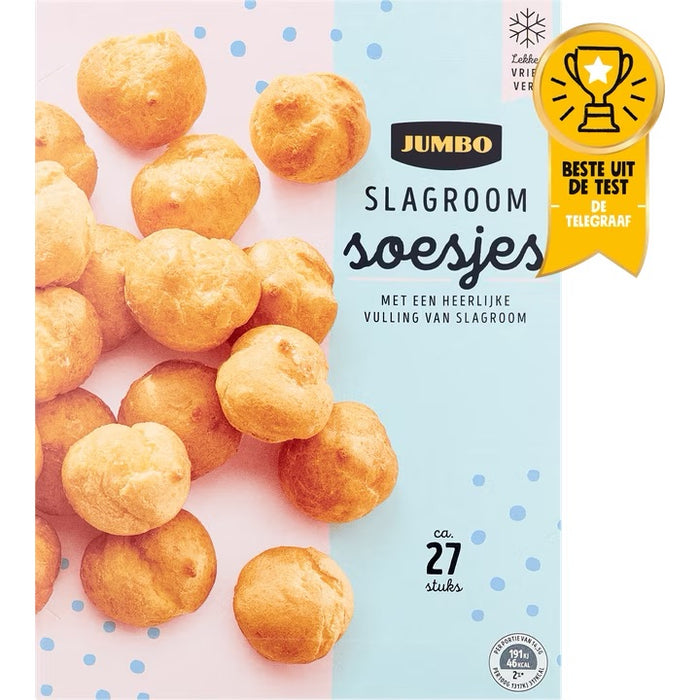 Jumbo Frozen Cream Puffs , 400 gr