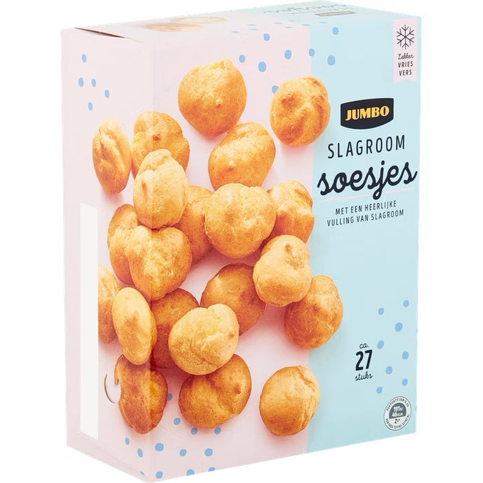 Jumbo Frozen Cream Puffs , 400 gr