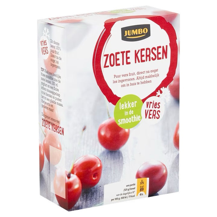 Jumbo Frozen Sweet Cherries , 250 gr