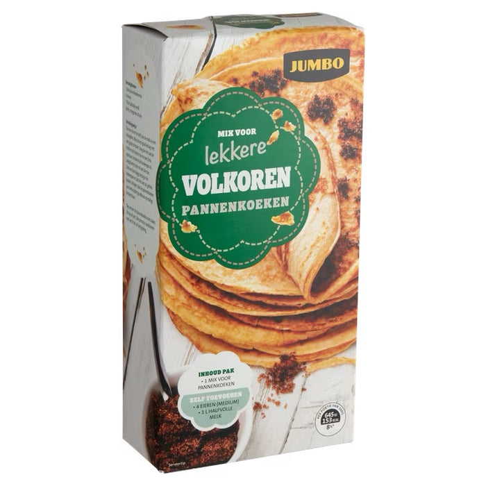 Jumbo Whole Wheat Pancake Mix (Pannenkoeken), 400 gr