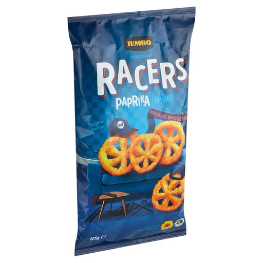 Jumbo Crispy Racers Paprika Chips , 125 gr