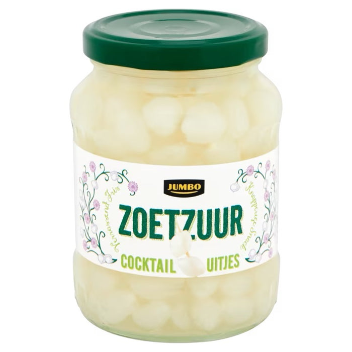 Jumbo Cocktail Silverskin Onions, 320 gr