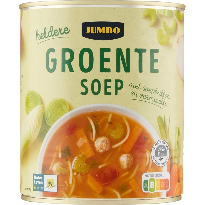 Jumbo Vegetable Soup , 800 ml —