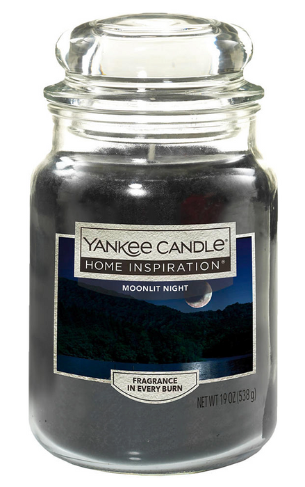 Yankee Candle Jar Candle, Moonlit Night Scent , 19 oz