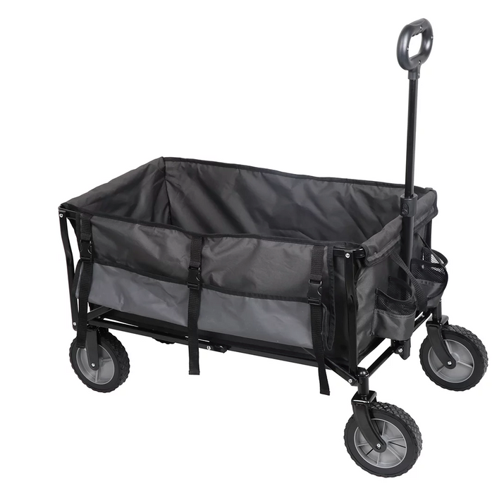 Berkley Jensen Multi-Function Folding Cart, Grey, 1 pc