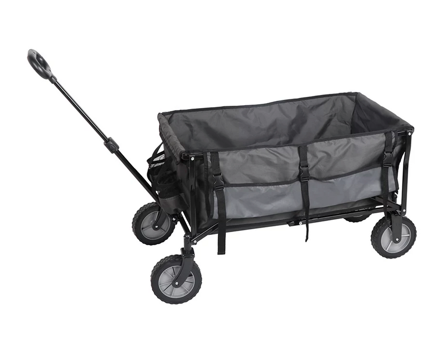 Berkley Jensen Multi-Function Folding Cart, Grey, 1 pc