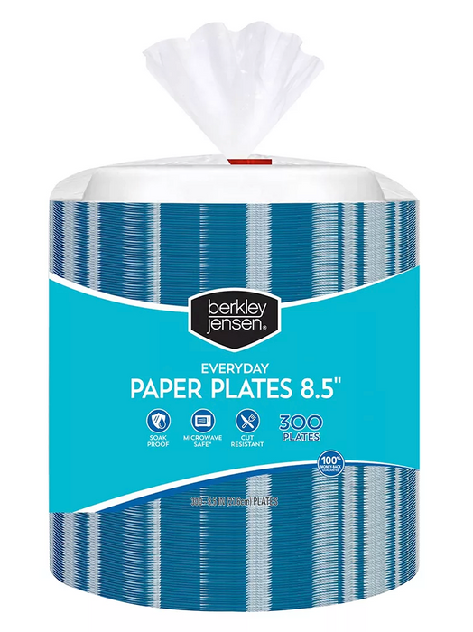 Berkley Jensen Everyday 8.5" Paper Plates