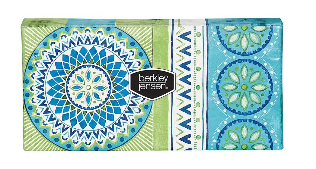 Berkley Jensen Cool Influence Lunch Napkins, 150 ct