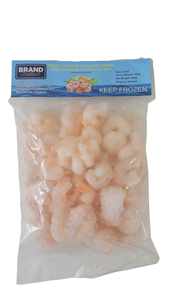 Brand Select Cooked Shrimp 51-60