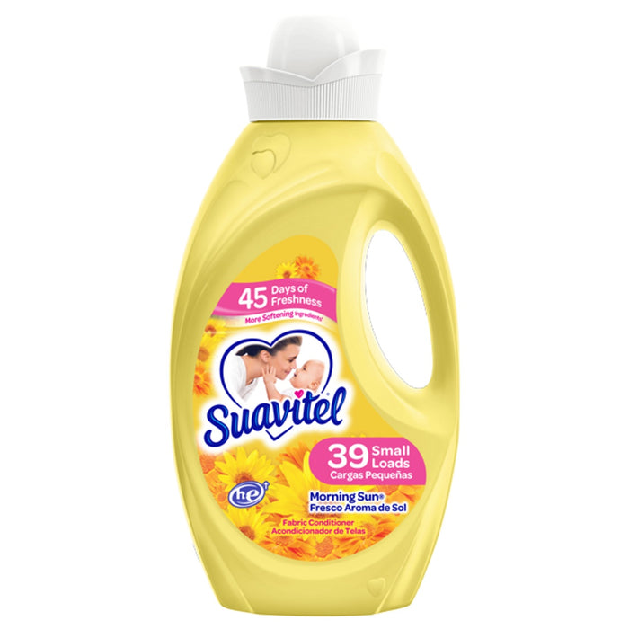 Suavitel Liquid Fabric Softener, Morning Sun Aroma , 64 oz