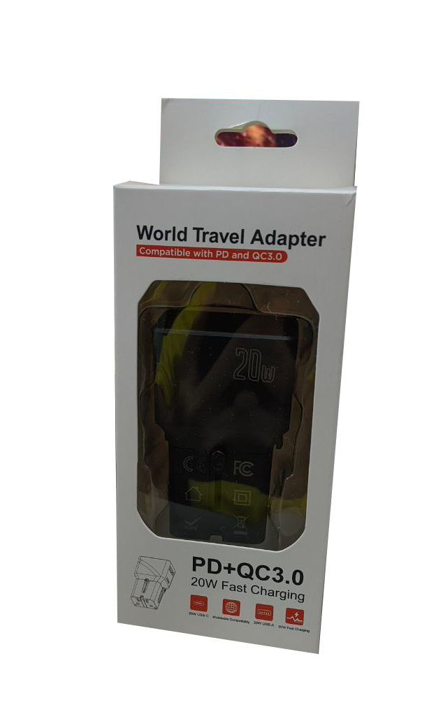 Bolt Word Travel Adapter — Goisco.com