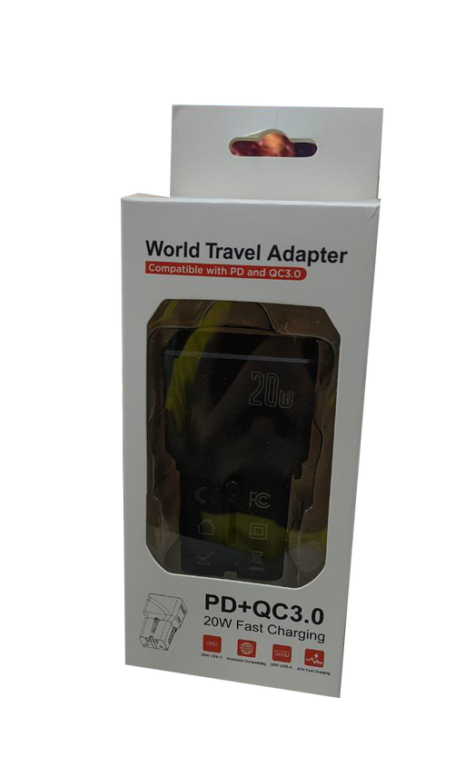 Bolt Word Travel Adapter
