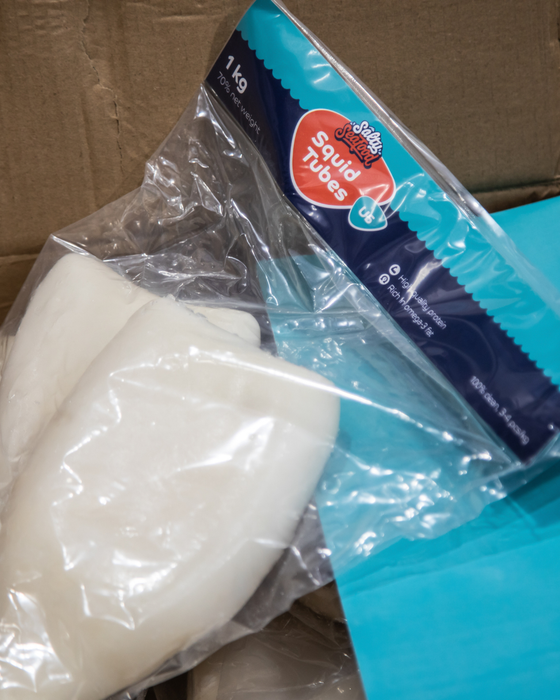 Salty Seafood Squid Tubes 1KG