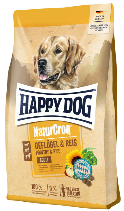 Happy Dog Naturcroq Poultry and Rice, 24.2 LB