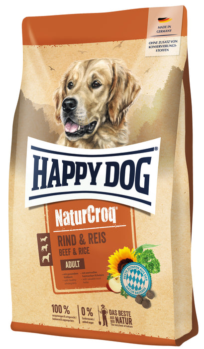 Happy Dog Naturcroq Beef and Rice