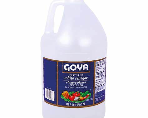 Goya Distilled White Vinegar – 1 Gallon (128 fl oz)