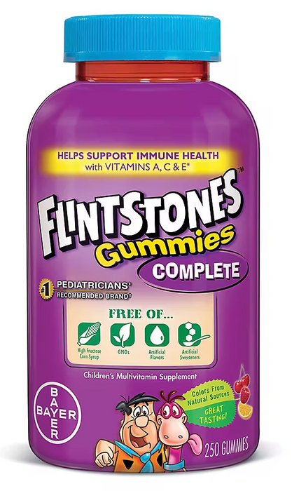 Flintstones Gummies Complete Children's Multivitamin, 250 ct