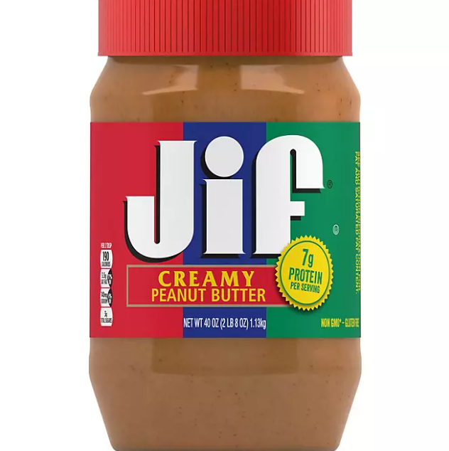 Jif Creamy Peanut Butter, 48 OZ