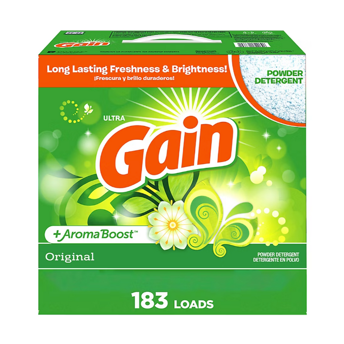 Gain Original Powder Detergent, 169 OZ