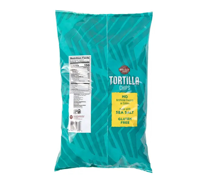 Wf Tortilla Chips W/ Sea Salt, 31 OZ