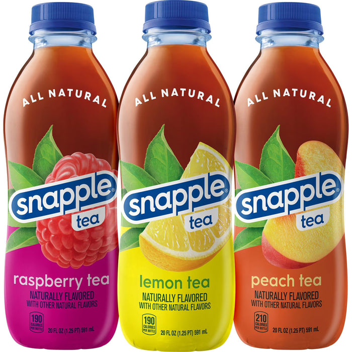 Snapple Tea Drinks, 24 X 20 OZ