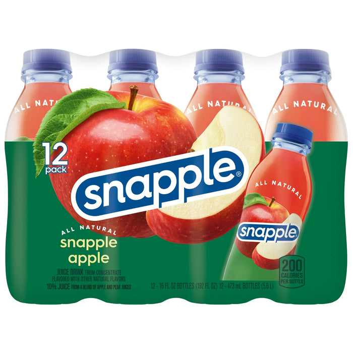 Snapple Juice Drink Snapple Apple