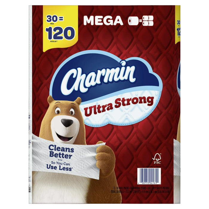 Charmin Ultra Strong, 30 X 242 CT