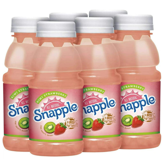 Snapple Juice Drink Kiwi Strawberry, 12 X 8 OZ
