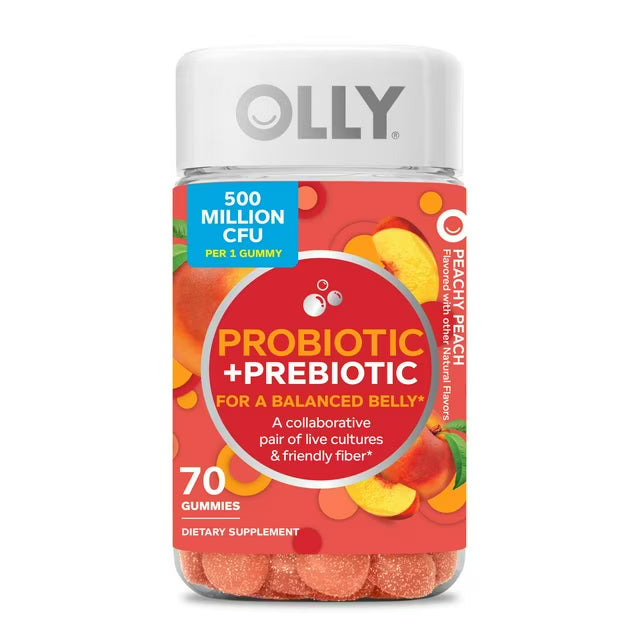 Olly Probiotic+Prebiotic, 70 GUMMIES