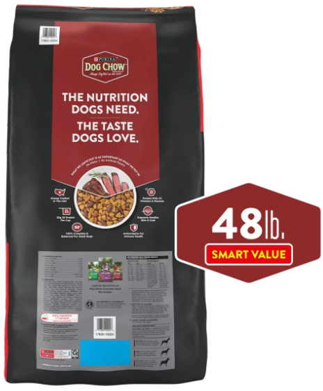 Purina Dog Chow Complete Adult With Beef , 48 lbs