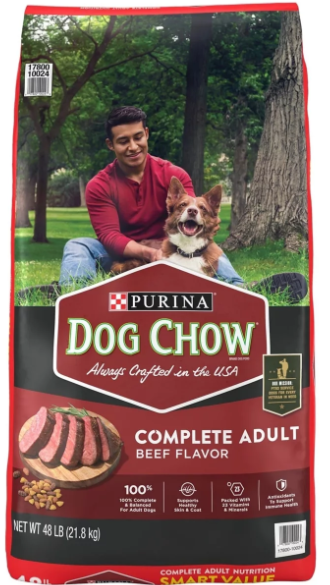 Purina Dog Chow Complete Adult With Beef 48 lbs Goisco