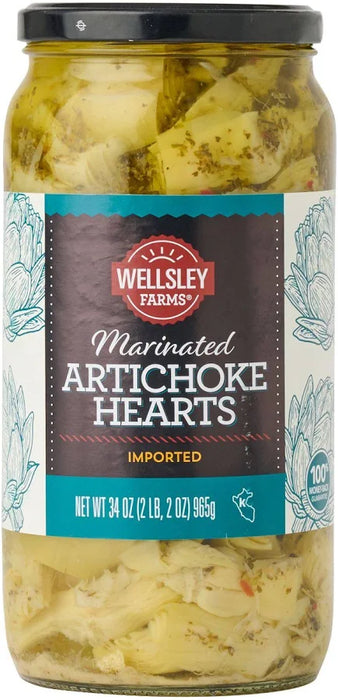 Wf Marinated Artichoke Hearts, 965 GR