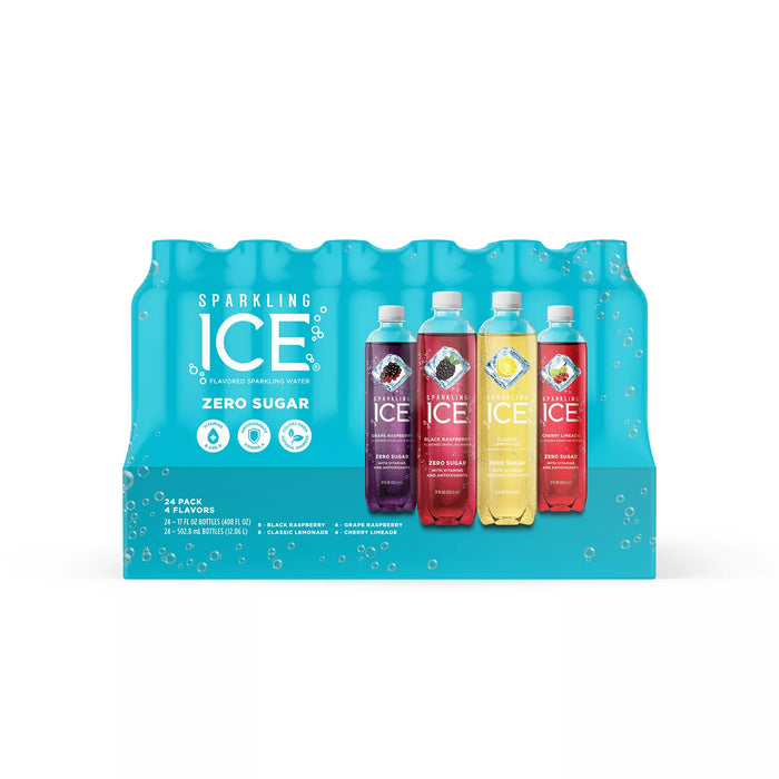 Sparkling Ice Berry Fusion Variety Pack (17 oz., 24 pk.)