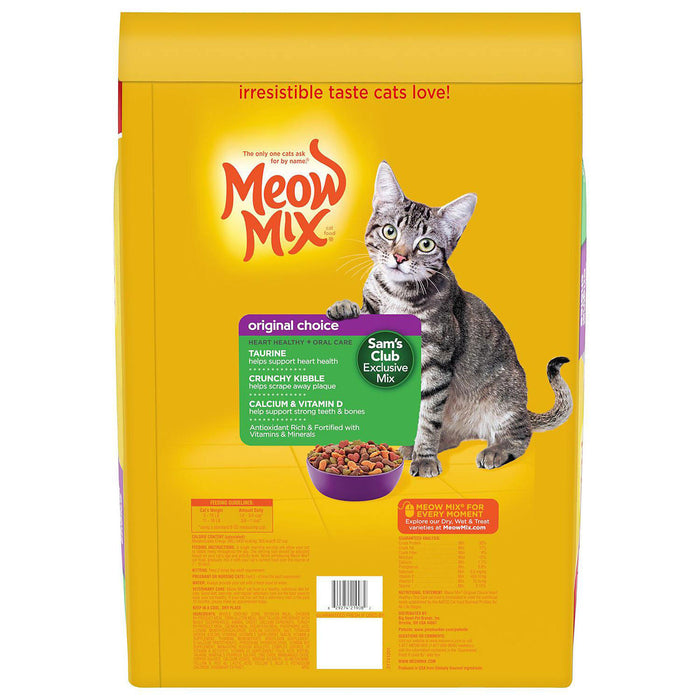 Meow Mix Original Choice Dry Cat Food, 32 LB