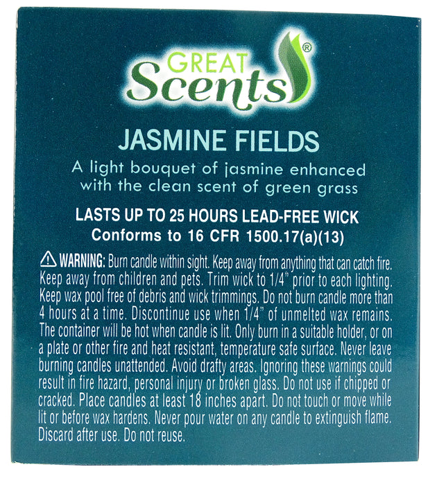 Candle, Jasmine Fields