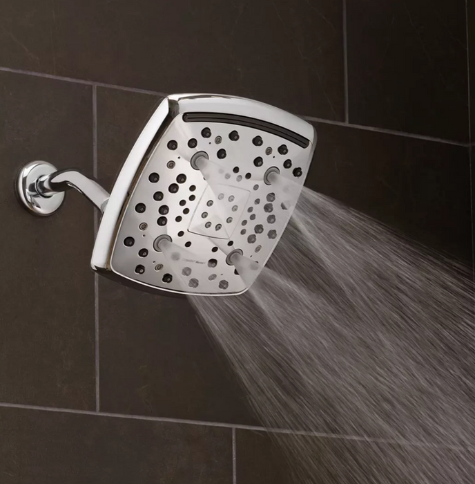 Oxygenics Marvel 9-Spray Rain Shower Head, Chrome , 1 pc