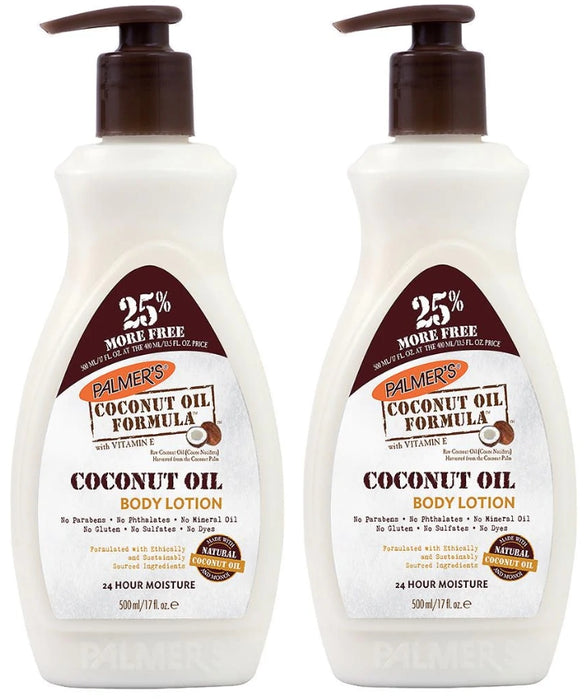 Palmer's Coconut Oil Body Lotion, Value Pack, 2 x 500 ml