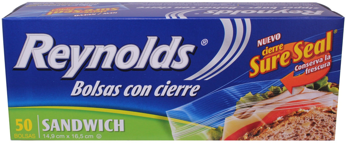 Reynolds Sure Seal Sandwich Bags, 50 ct