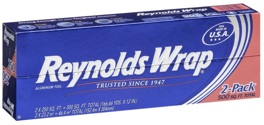 Reynolds Wrap Standard Foil Wrap, 2-Pack, 2 ct