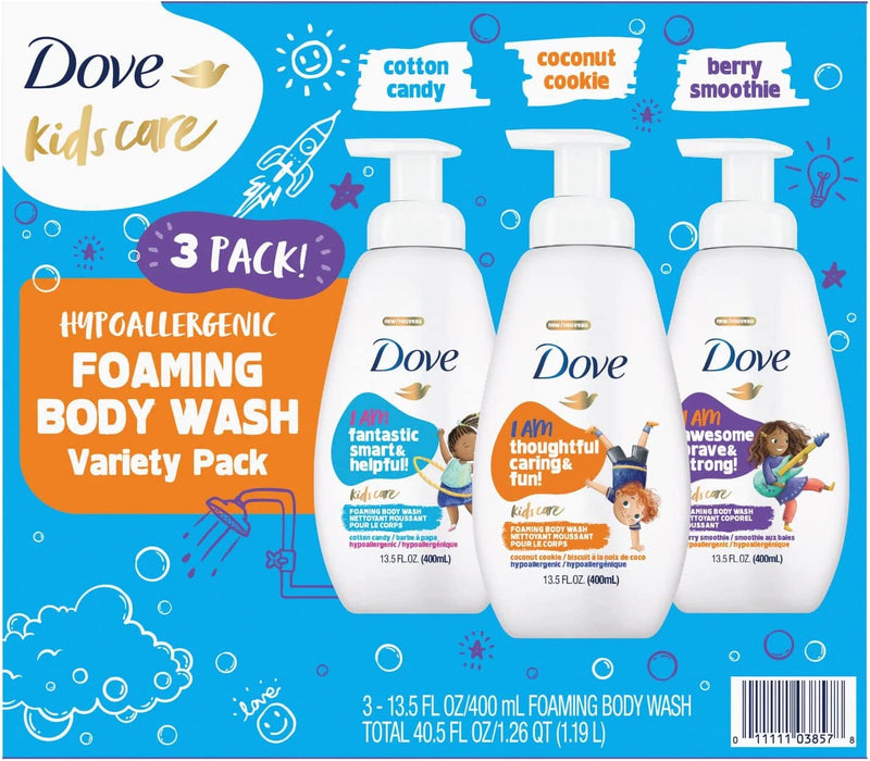 Dove Kids Care Body Wash, 3-Pack , 3 x 13.5 oz
