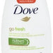 Dove Go Fresh Cool Moisture Body Wash, Cucumber & Green Tea, 12 oz