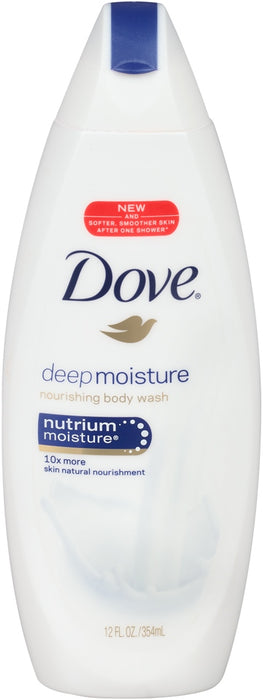 Dove Body Wash, Deep Moisture , 12 oz